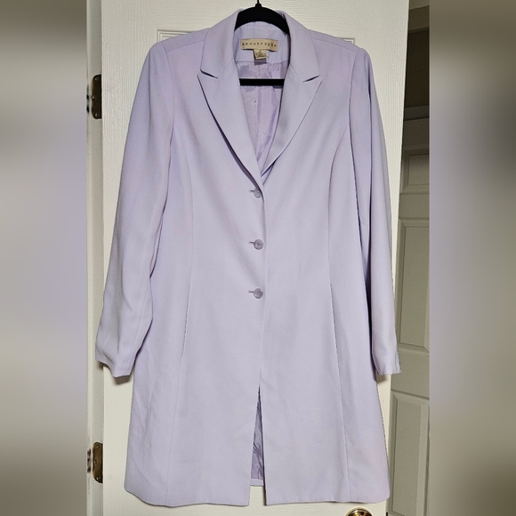 Apostrophe Jackets & Blazers - Apostrophe Light Purple Women's Blazer Size 8